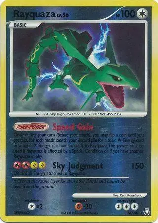 Rayquaza [Reverse Holo] - Pokemon Legends Awakened #14