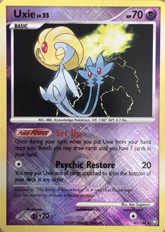Uxie [Reverse Holo] - Pokemon Legends Awakened #43