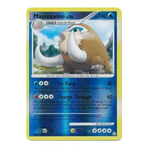 Mamoswine [Reverse Holo] - Pokemon Legends Awakened #9