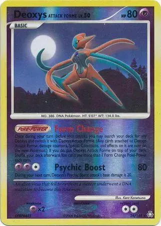 Deoxys [Attack Reverse Holo] - Pokemon Legends Awakened #24