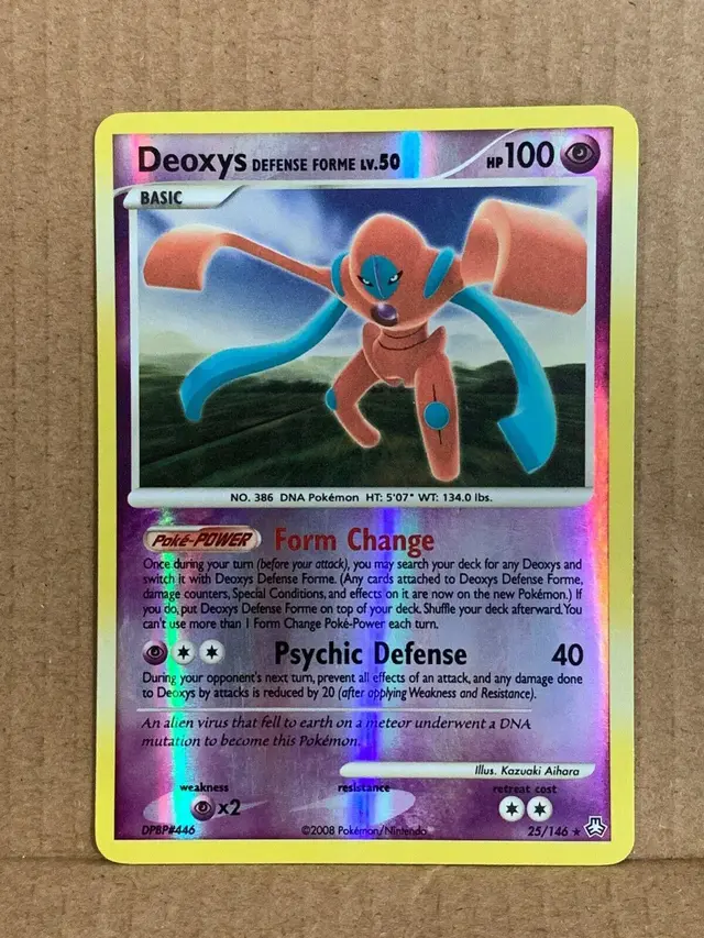 Deoxys [Defense Reverse Holo] - Pokemon Legends Awakened #25