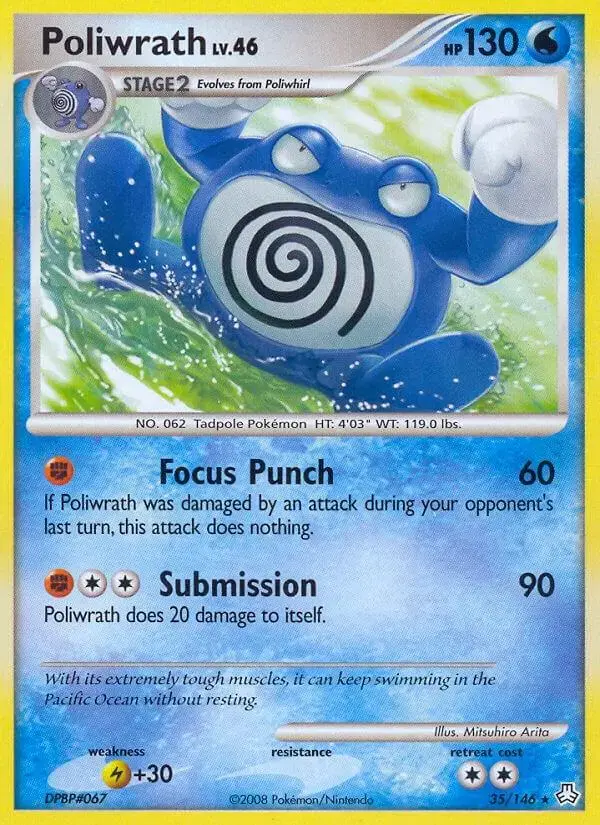 Poliwrath - Pokemon Legends Awakened #35