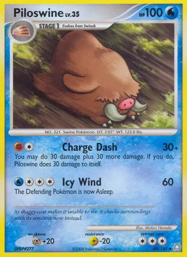 Piloswine - Pokemon Legends Awakened #69