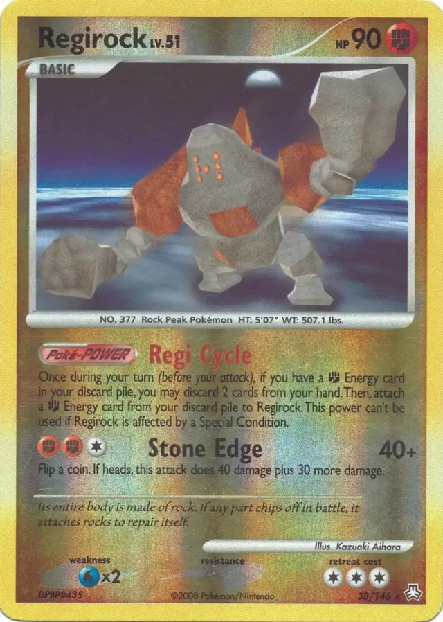 Regirock [Reverse Holo] - Pokemon Legends Awakened #38