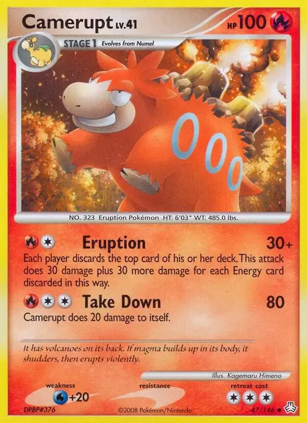 Camerupt - Pokemon Legends Awakened #47