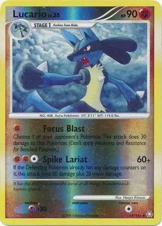 Lucario [Reverse Holo] - Pokemon Legends Awakened #61