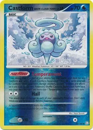 Castform Snow-Cloud Form [Reverse Holo] - Pokemon Legends Awakened #50