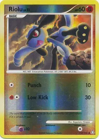 Riolu [Reverse Holo]