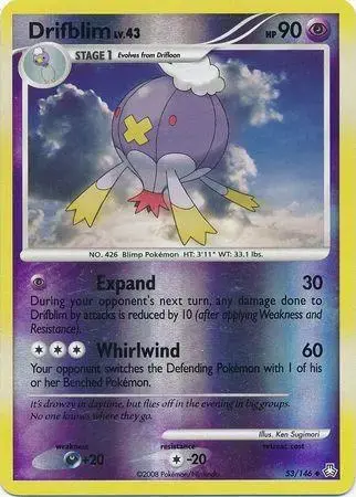 Drifblim [Reverse Holo] - Pokemon Legends Awakened #53