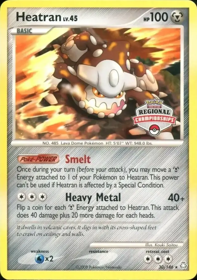 Heatran [Regional Championships] - Pokemon Legends Awakened #30