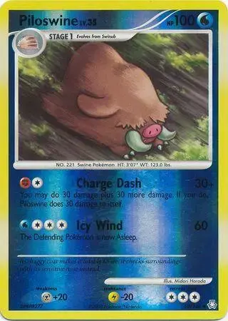 Piloswine [Reverse Holo] - Pokemon Legends Awakened #69