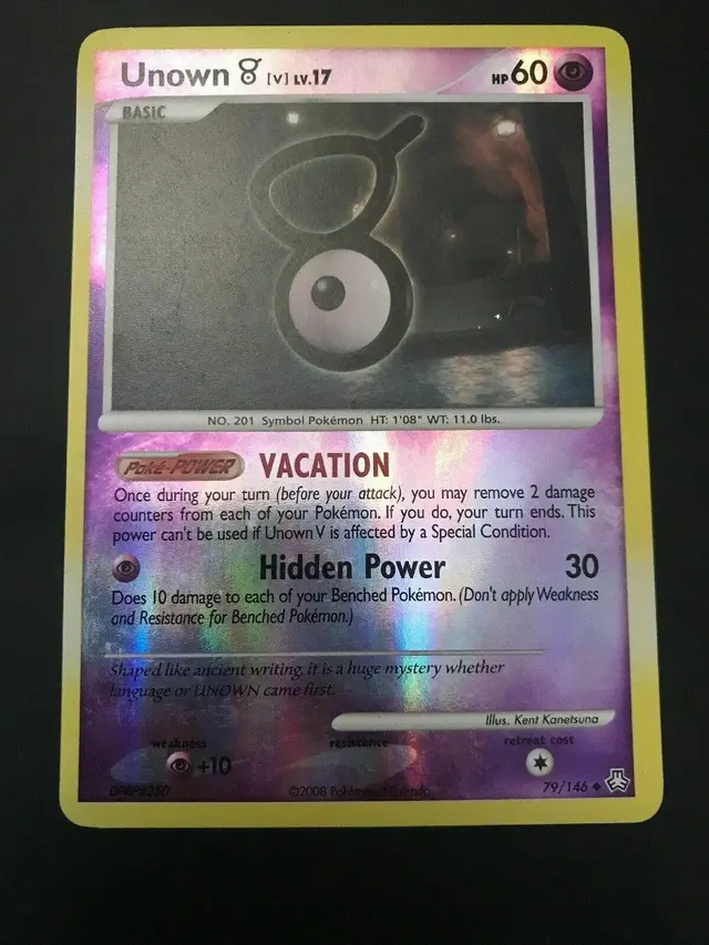 Unown V [Reverse Holo] - Pokemon Legends Awakened #79