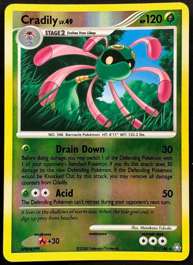 Cradily [Reverse Holo] - Pokemon Legends Awakened #21