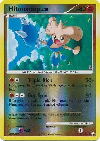 Hitmontop [Reverse Holo]