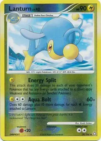 Lanturn [Reverse Holo] - Pokemon Legends Awakened #59