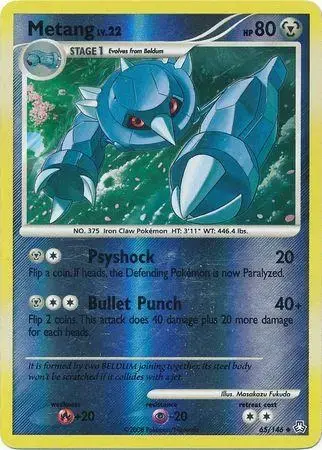 Metang [Reverse Holo] - Pokemon Legends Awakened #65