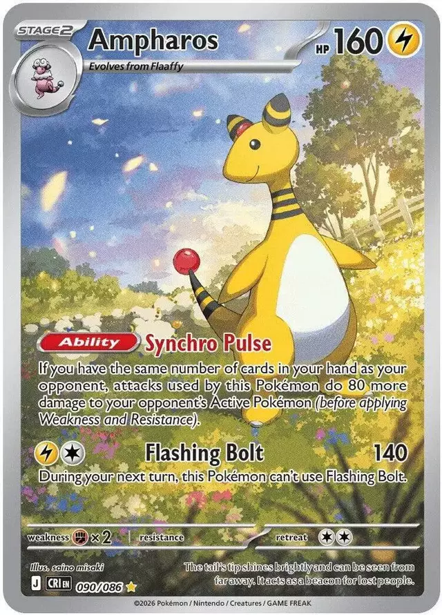 Ampharos - Pokemon Chaos Rising #90