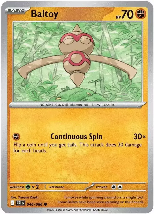 Baltoy - Pokemon Chaos Rising #46