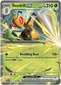 Beedrill ex 3 - Pokemon Chaos Rising