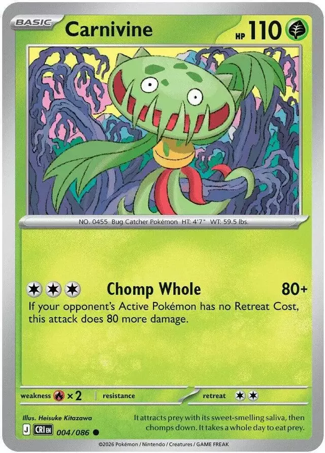 Carnivine - Pokemon Chaos Rising #4