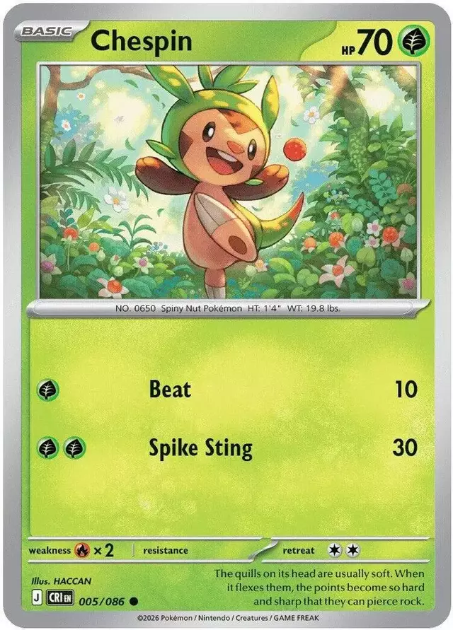 Chespin - Pokemon Chaos Rising #5