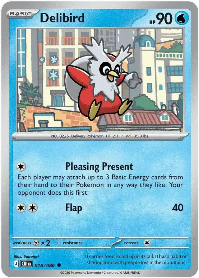 Delibird - Pokemon Chaos Rising #18