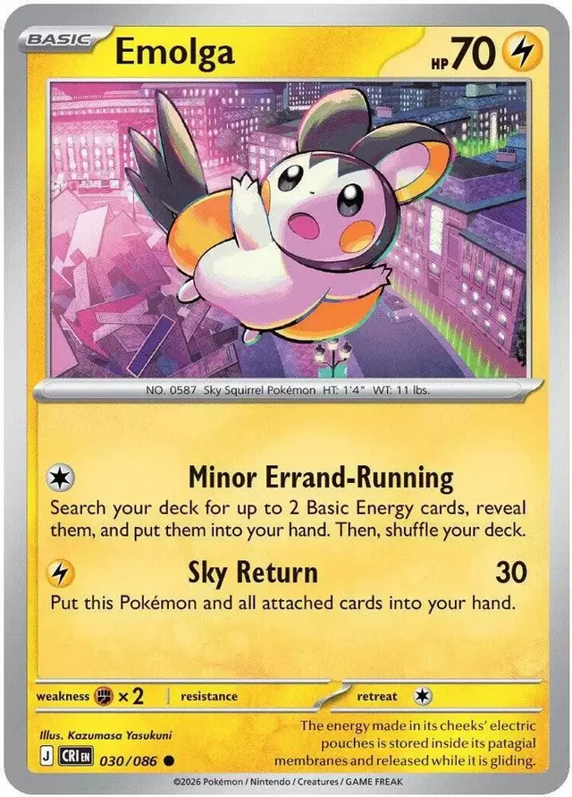 Emolga - Pokemon Chaos Rising #30