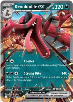 Krookodile ex 55 - Pokemon Chaos Rising