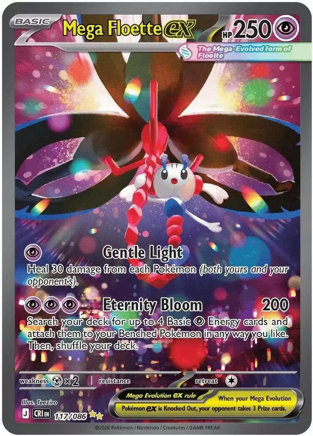 Mega Floette ex - Pokemon Chaos Rising #117