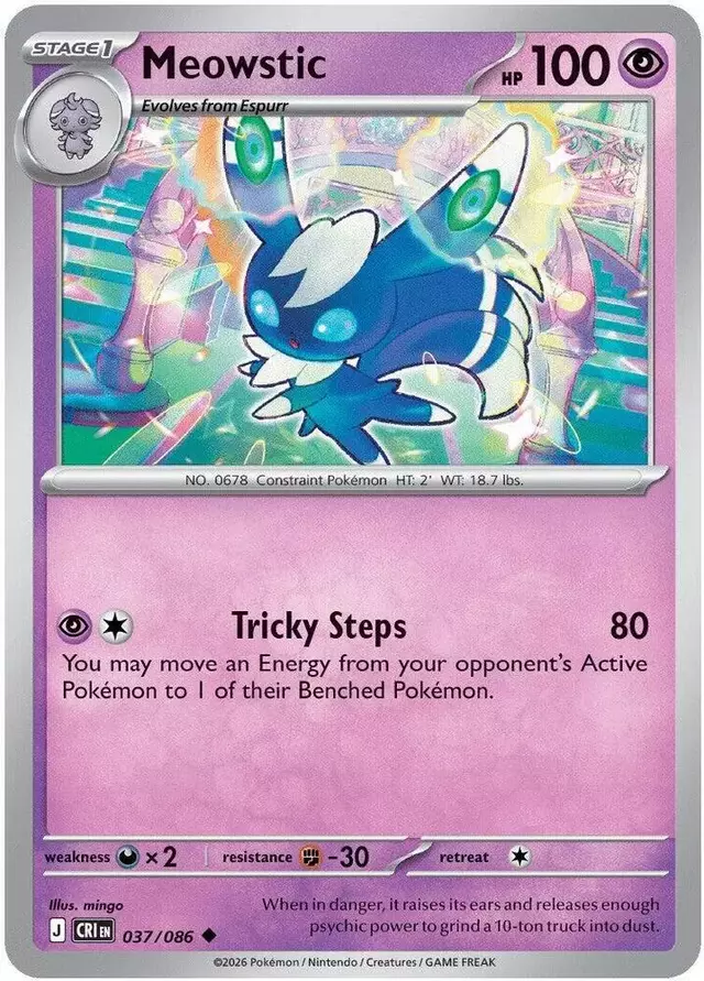 Meowstic - Pokemon Chaos Rising #37
