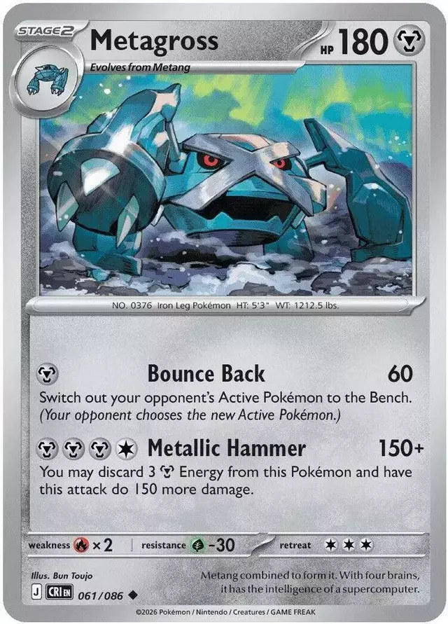 Metagross - Pokemon Chaos Rising #61