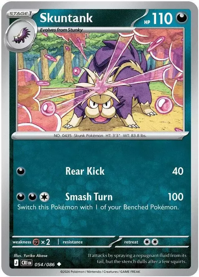 Skuntank - Pokemon Chaos Rising #54