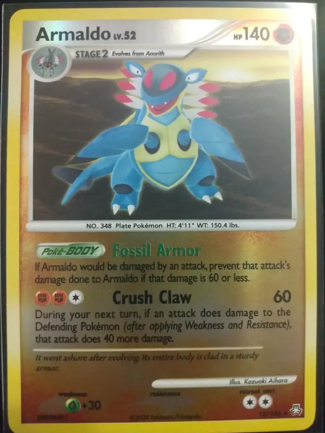 Armaldo [Reverse Holo] - Pokemon Legends Awakened #18