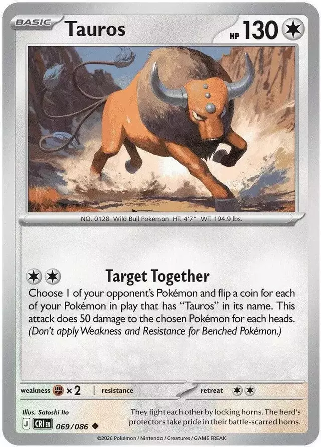 Tauros - Pokemon Chaos Rising #69
