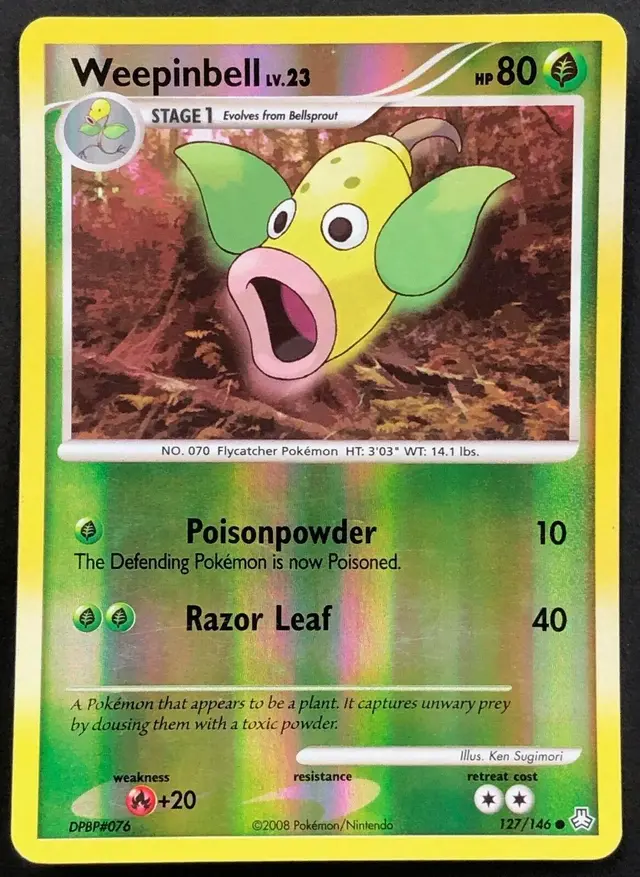Weepinbell [Reverse Holo]