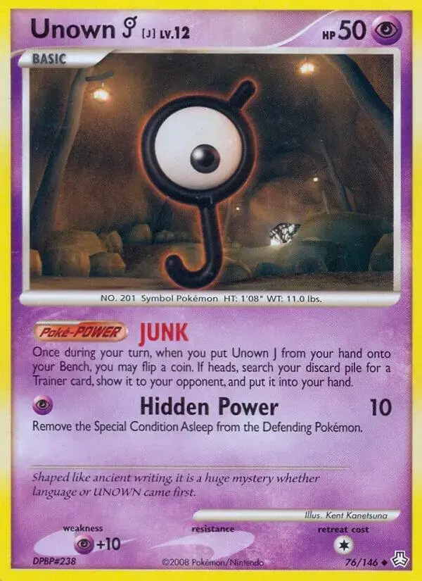 Unown J - Pokemon Legends Awakened #76