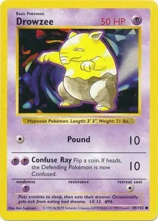 Drowzee [Shadowless]