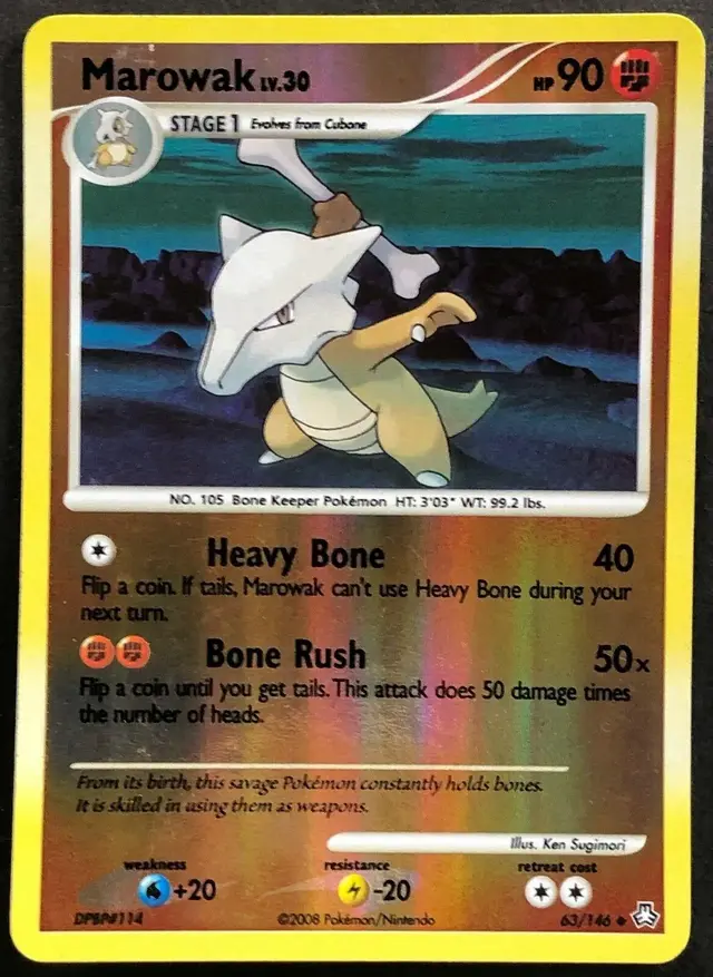 Marowak [Reverse Holo] - Pokemon Legends Awakened #63