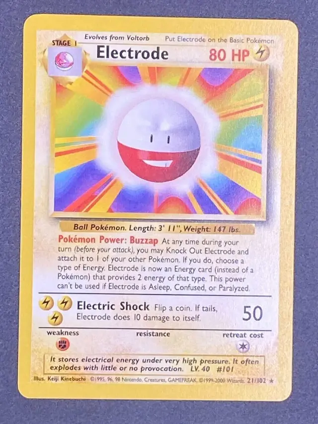 Electrode [1999-2000] - Pokemon Base Set #21