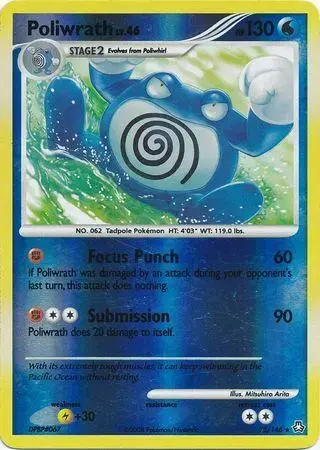 Poliwrath [Reverse Holo] - Pokemon Legends Awakened #35