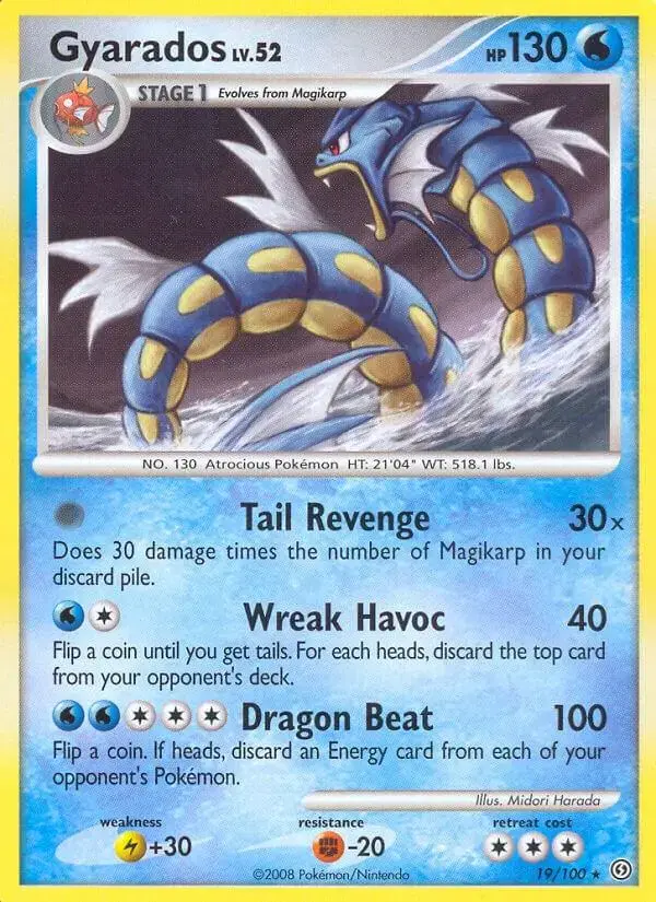 Gyarados - Pokemon Stormfront #19