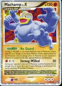 Machamp LV. X - Pokemon Stormfront