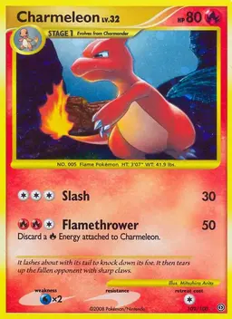 Charmeleon #102 - Pokemon Stormfront