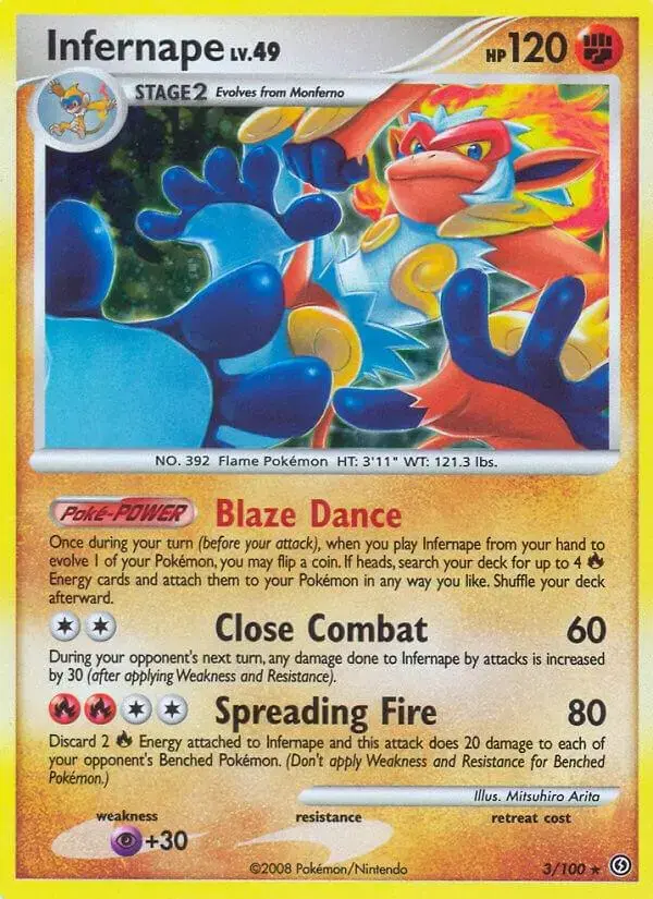 Infernape - Pokemon Stormfront #3