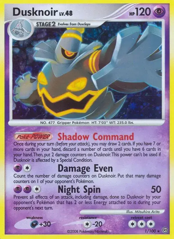 Dusknoir - Pokemon Stormfront #1