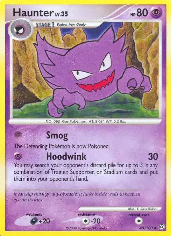Haunter - Pokemon Stormfront #40