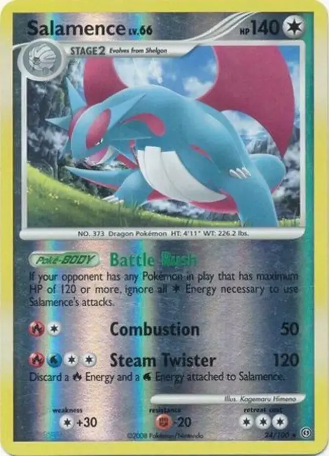 Salamence [Reverse Holo] - Pokemon Stormfront #24