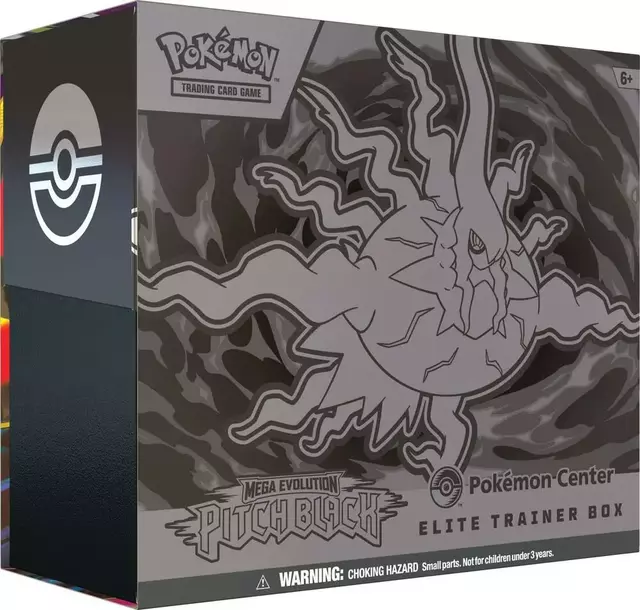 Pitch Black Pokemon Center Elite Trainer Box [Exclusive]