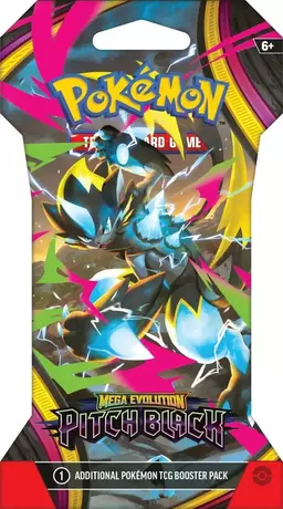 Pitch Black Sleeved Booster Pack - Pokemon Pitch Black