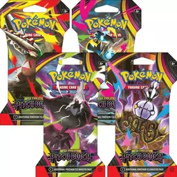 Pitch Black Sleeved Booster Pack Art Bundle [Set of 4] - Pokemon Pitch Black